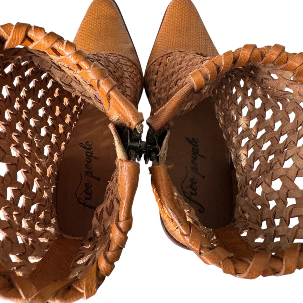 Free People In The Loop Woven Leather Boots - Picture 11 of 13